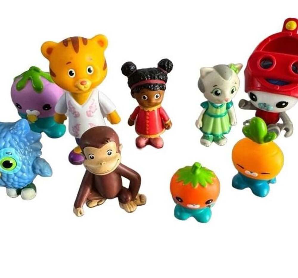 PBS Kids Toys Lot (Daniel Tiger, Curious George, Octonauts, and more)